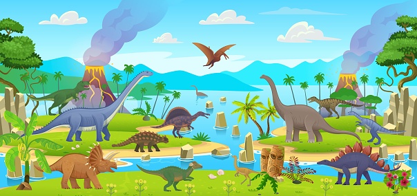 Big Set Of Cartoon Dinosaurs Pterodactylus Ankylosaurus Stegosaurus Pachycephalosaurus Spinosaurus Tyrannosaurus Tarbosaurus Triceratops Gallimimus Amphicoelias Diplodocus Plateosaurus Stock Illustration - Download Image Now - iStock Big Set Of Cartoon Dinosaurs Pterodactylus Ankylosaurus Stegosaurus Pachycephalosaurus Spinosaurus Tyrannosaurus Tarbosaurus Triceratops Gallimimus Amphicoelias Diplodocus Plateosaurus Stock Illustration - Download Image Now - iStock