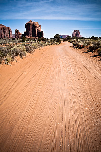 istock Road in the Monument Valley 126152437
