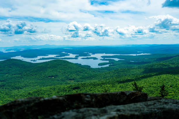 istock Lake Squam from the top of Mt Percival 1261535510