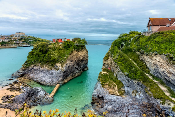 Towan Rock, Newquay, England