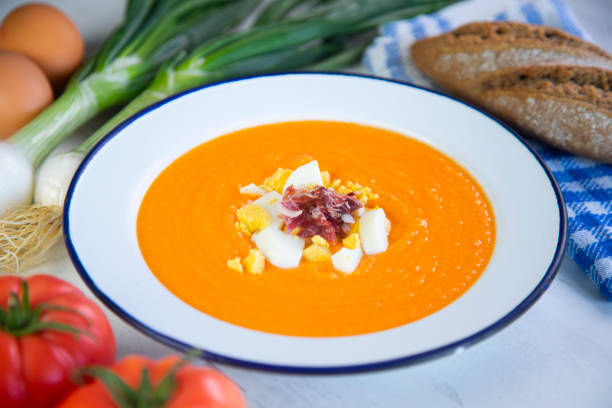 istock Traditional Spanish Salmorejo. 1261545915