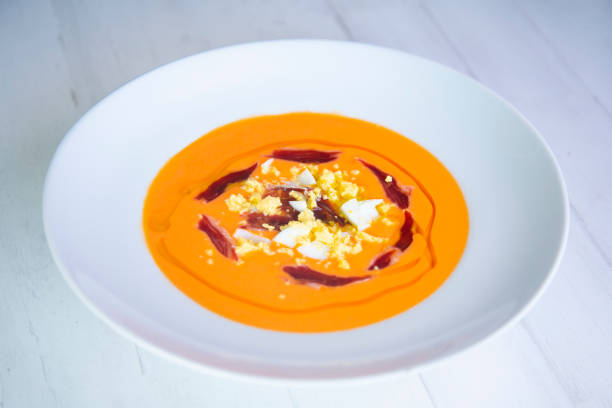 istock Traditional Spanish Salmorejo. 1261547036