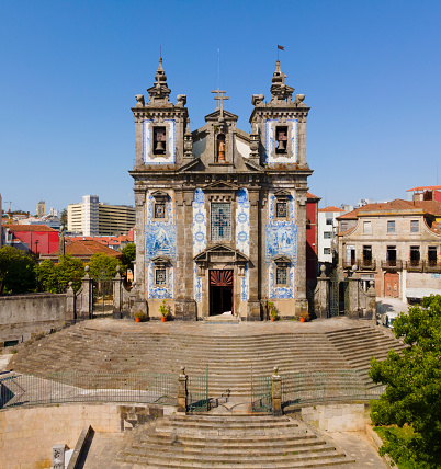 Santo Ildefonso Church in Porto, Portugal