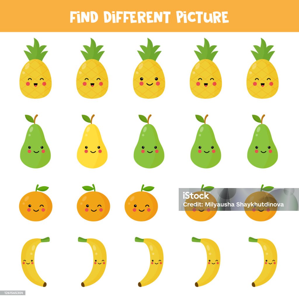 Hình Ảnh Nào Của Trái Cây Kawaii Khác Với Những Loại Khác Hình ...