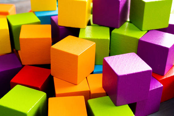 istock Colorful Toy Blocks 1261580808
