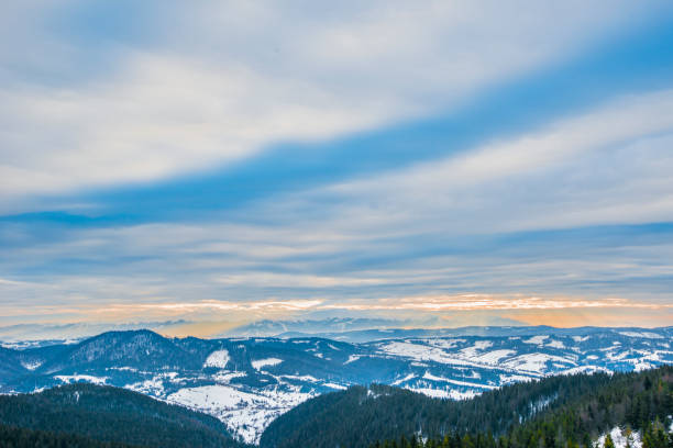 istock Beautiful panorama of mountain slopes 1261581972