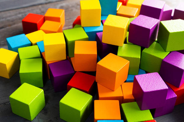 istock Colorful Toy Blocks 1261583146