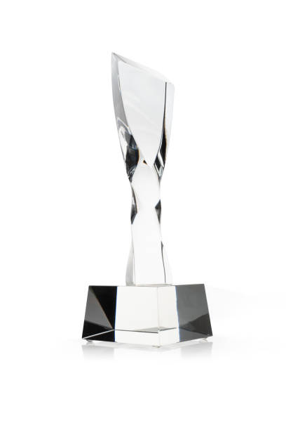 istock crystal blank award isolated on black background 1261596127