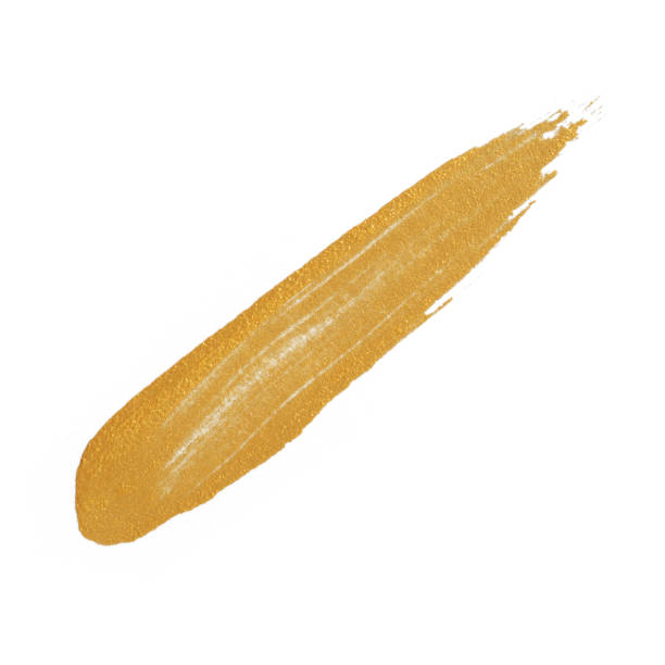 istock gold texture paint stain on white background 1261598418