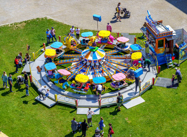 munich summer fun fair 2020 - propylaen imagens e fotografias de stock