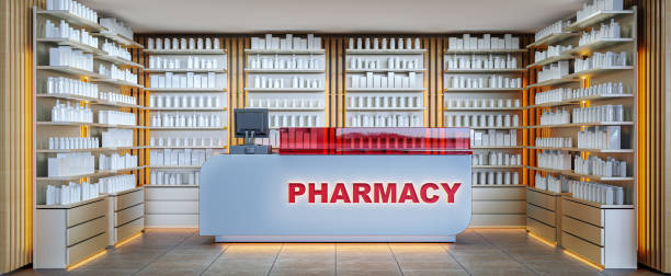Pharmacy Background Medicine, Pharmacy, Herbal Medicine, Shopping, Sale display cabinet photos stock pictures, royalty-free photos & images