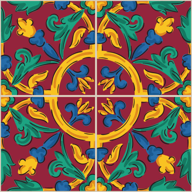 ilustraciones, imágenes clip art, dibujos animados e iconos de stock de patrón sin fin con motivo geométrico, decoración vectorial - byzantine