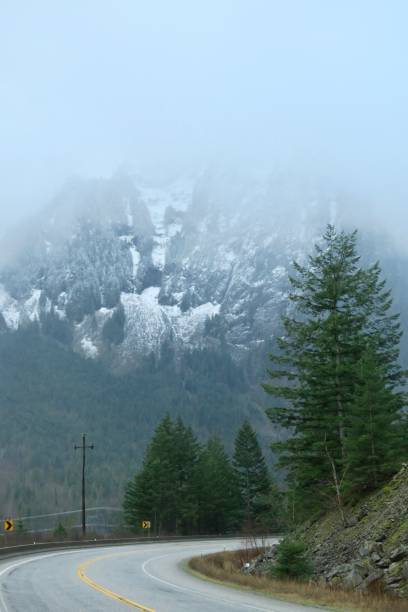 istock Scenic Winter Road Trip 1261653217