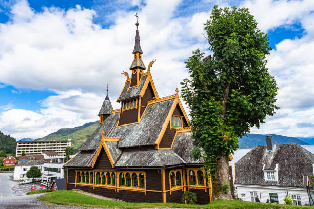 St. Olaf's Church. Balestrand, Nortway.