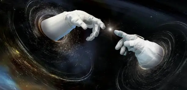 Close up of human hands touching with fingers in space. Concept of life creation. Elements of this image furnished by NASA.

/urls:
https://www.nasa.gov/centers/marshall/news/news/releases/2017/nasa-scientists-assist-ligo-in-third-gravitational-wave-observation.html
(https://www.nasa.gov/sites/default/files/thumbnails/image/blackholeart.jpg)
https://www.nasa.gov/multimedia/imagegallery/image_feature_2199.html
(https://www.nasa.gov/sites/default/files/images/631052main_jsc2010e188611_full.jpg)
https://images.nasa.gov/details-PIA06939.html
(https://images-assets.nasa.gov/image/PIA06939/PIA06939~orig.jpg)
https://www.nasa.gov/image-feature/goddard/2016/hubble-frames-a-unique-red-rectangle
(https://www.nasa.gov/sites/default/files/thumbnails/image/hubble_friday_04082016.jpg)