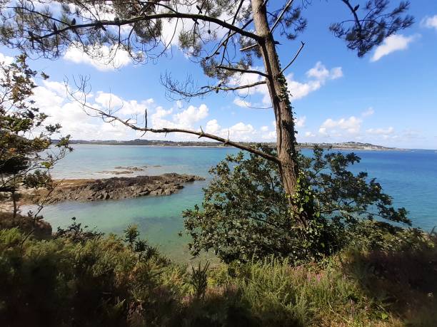 istock Pointe de Guilben in Brittany, France 1261743286