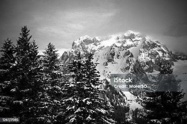 Photo libre de droit de Dolomites De La Brenta Alpes Italiennes Madonna Di Campiglio banque d'images et plus d'images libres de droit de Alpes européennes