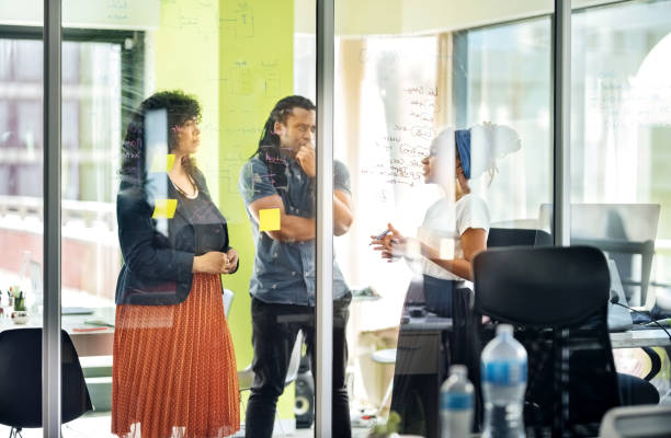 istock Planning behind glass walls 1261845015