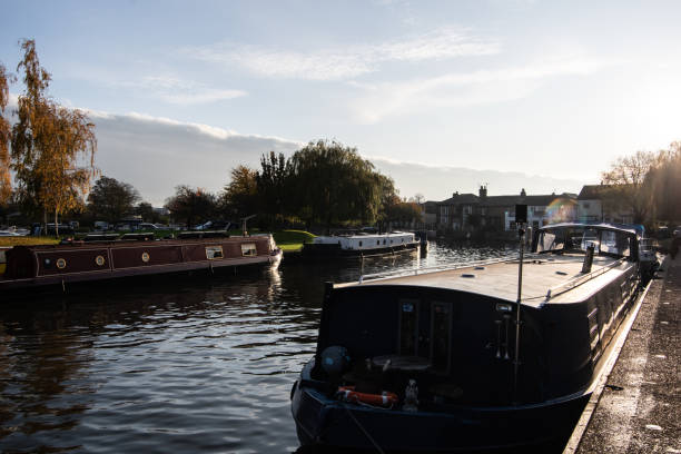 istock narrowboats on the river in England 1261848916