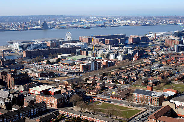 istock Aerial view of Liverpool 126190104