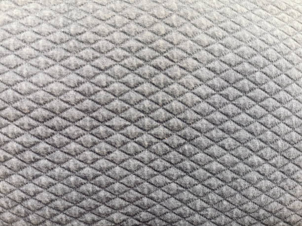 istock close up of grey fabric texture. Geometric background 1261907267