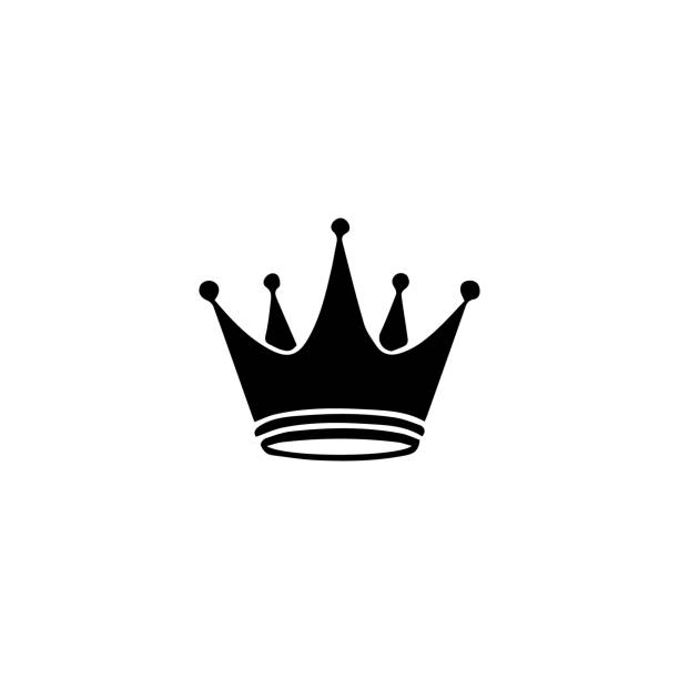 ロイヤルクラウンアイコンシンボルベクトル - crown gold coat of arms king点のイラスト素材／クリップアート素材／マンガ素材／アイコン素材