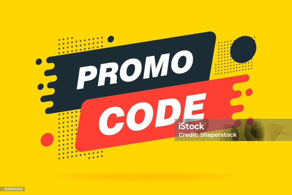 Promo Code Promotion Example Visual Promo Code Coupon Code Flat Vector Set Design Illustration On White ...