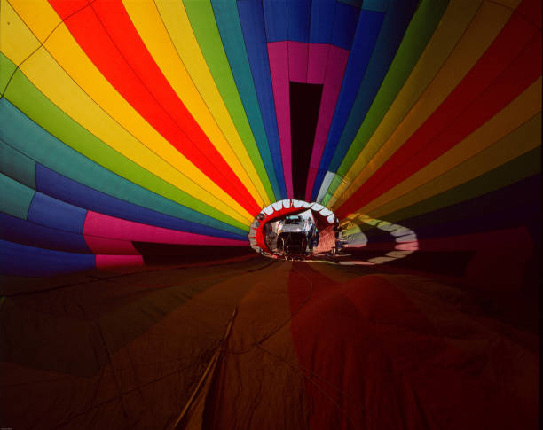 players and tourist meet at hot air balloon in Chiang Rai Singha park,Thailand
