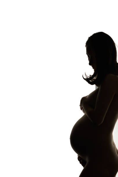 istock Pregnant Woman Silhouette 1262025908