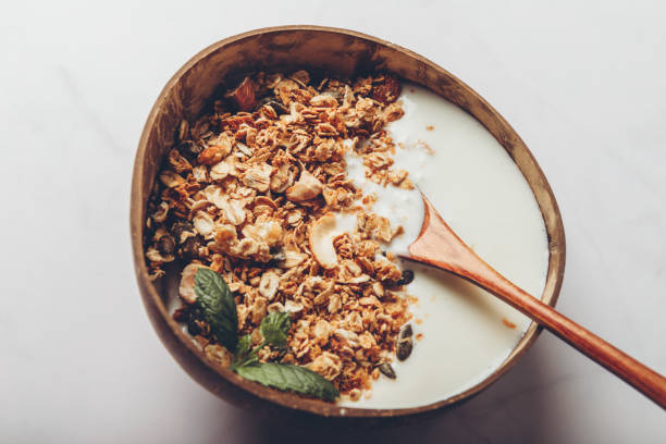 istock Homemade gluten free granola 1262026206
