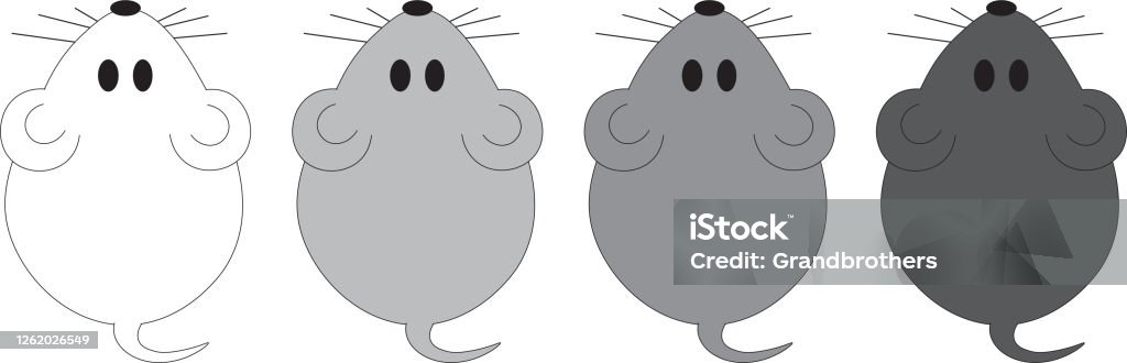 Lab Mouse Graphics Laboratory Mouse Vector For Research Illustrations Stock Illustration ...