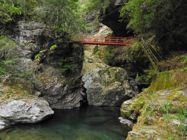 istock Valley Promenade and Red Bridge 1262042406