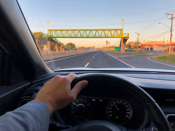 istock A driver's point of view at sunrise 1262044725