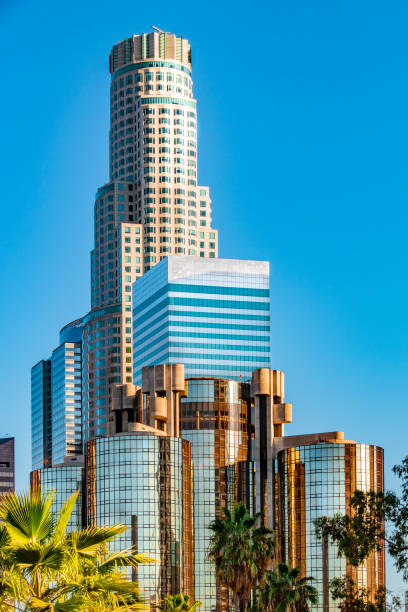 Downtown Los Angeles architectural features are grouped together.