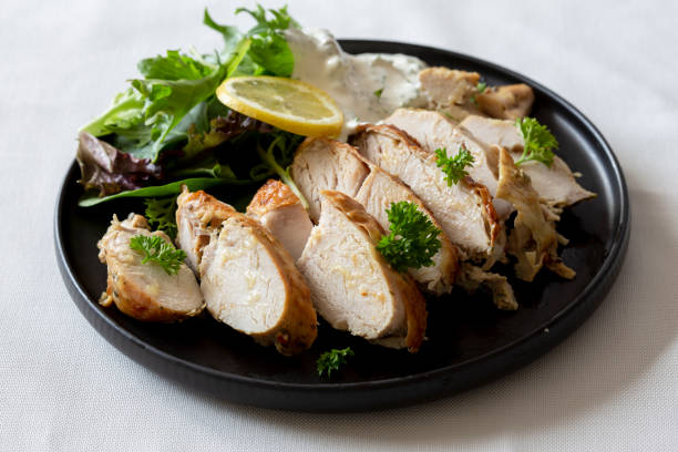 istock Greek Style Chicken with Tzatziki 1262140369