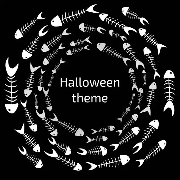 Vector illustration of halloween theme