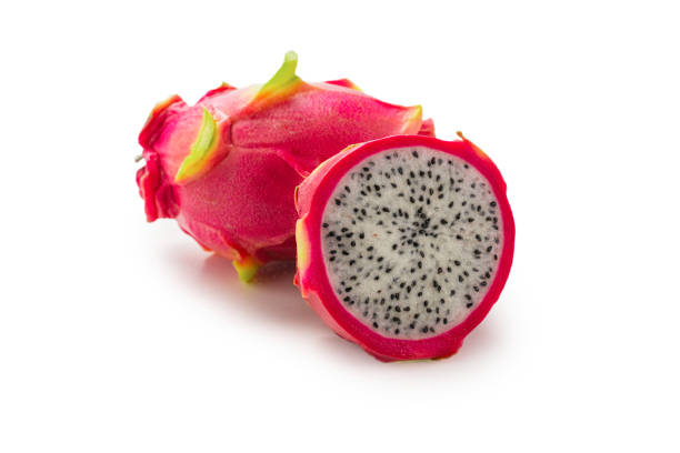 istock Sweet tasty dragon fruit or pitaya isolated on white. 1262154167