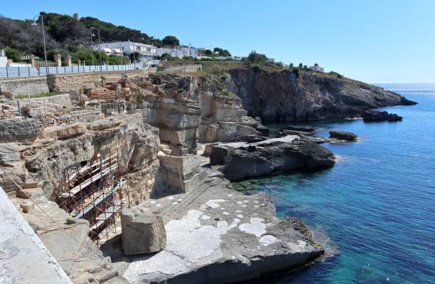 istock Santa Cesarea Terme - Coast in Baia Fontanelle 1262172523