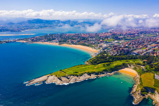 istock View from drone of Santander, Cantabria 1262178232