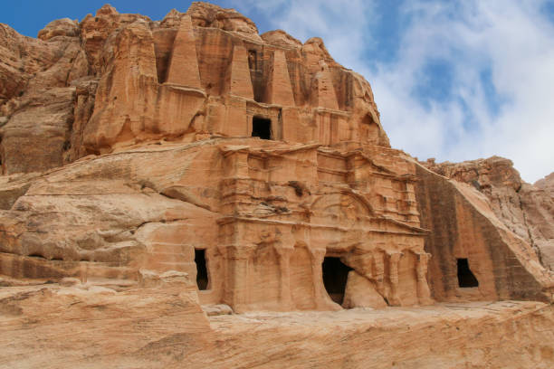 istock Obelisk tomb in Petra city, Jordan 1262196211