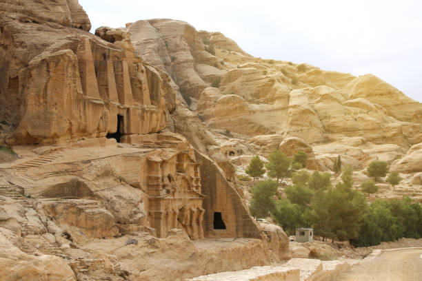 istock Obelisk tomb in Petra city, Jordan 1262196212
