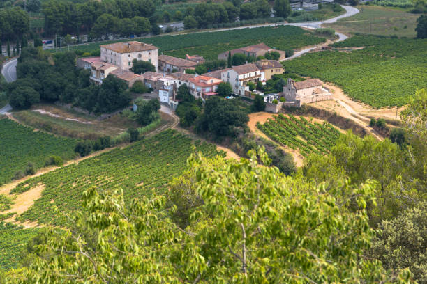 istock View of a village. 1262198803