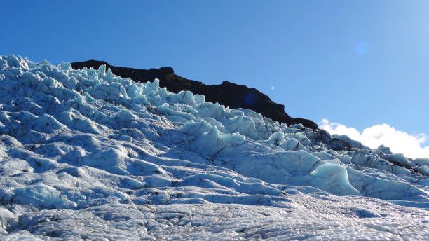 istock Climbing on the Svinafellsjokull glacier, Iceland (Ice Climbing) 1262218002
