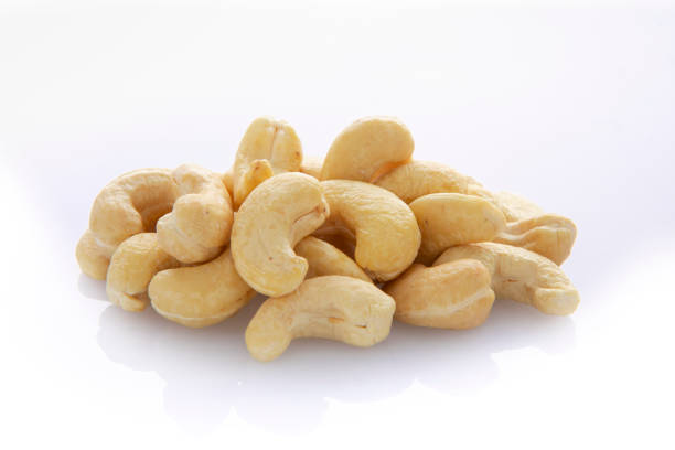 istock Kidney-shaped drupe, nut, Anacardium occidentale, tree peanut 1262218642
