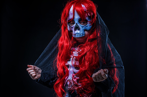 Halloween Skeleton Girl