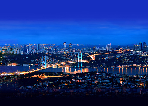 Istanbul; istanbul night; Turkey; Bosphorus night;
