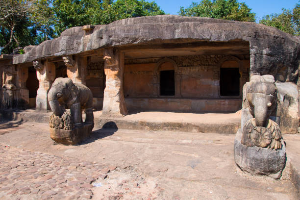 istock Udaygiri and Khandagiri caves, Ancient Indian Architecture 1262248013