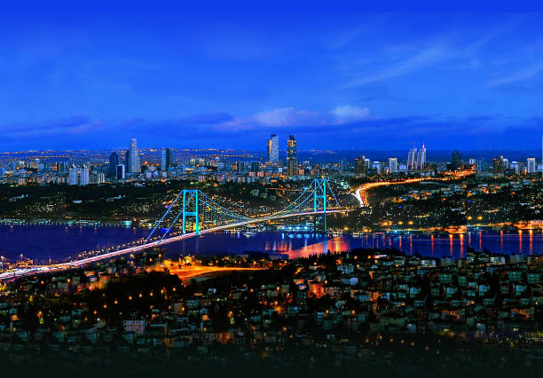 Istanbul; istanbul night; Turkey; Bosphorus night;