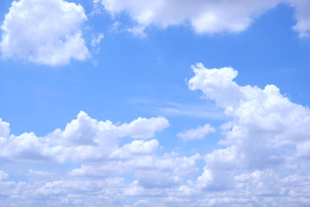 istock White cloud and Beautiful with blue sky background. 1262248860