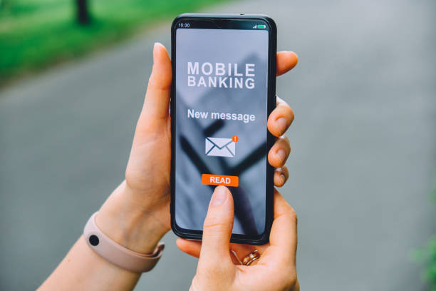 istock New Message Concept in a smartphone mobile banking interface application in hand 1262257432
